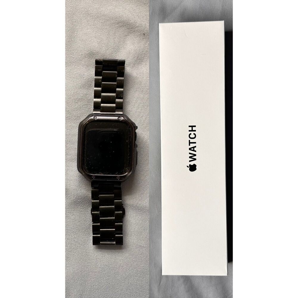 Apple Watch SE 2nd Gen 44mm Midnight Aluminum Case GPS MNTY3LL